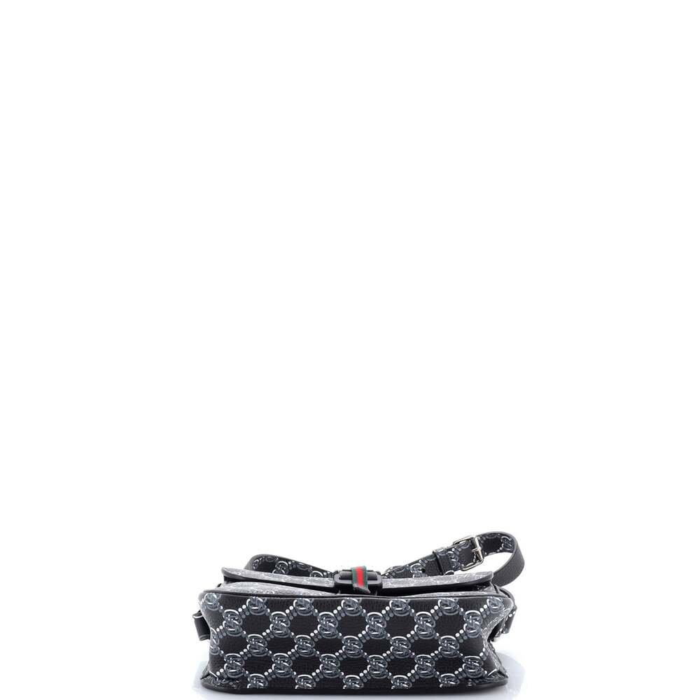 Gucci Front Buckle Crossbody Bag Gg #223568G16B - Picture 4 of 7